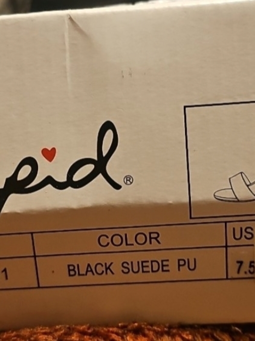 QUPID Cashmere-01 Black Suede Block Heels – Size 7.5